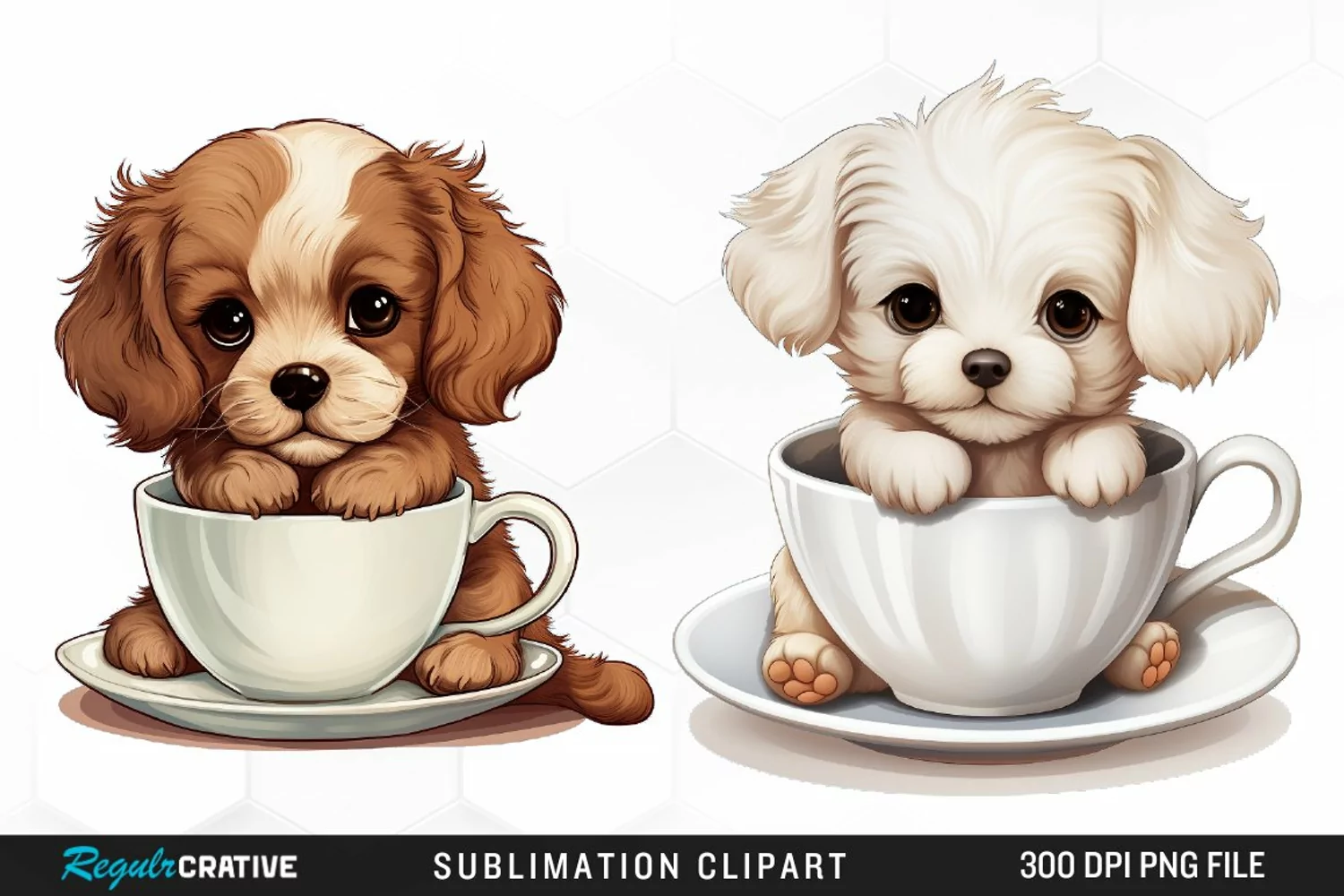 Watercolor Coffee Graphics Clipart product image 1