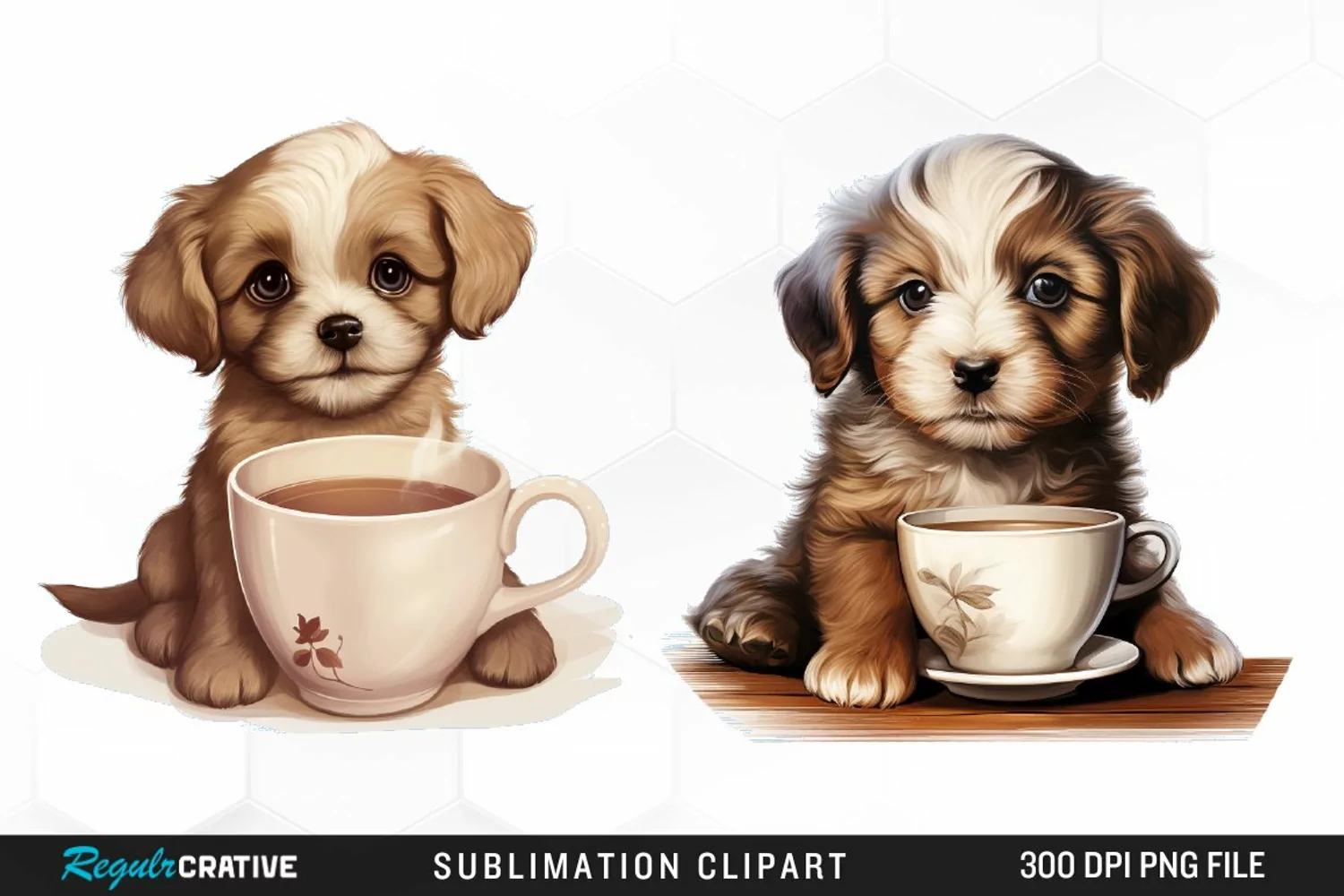 Watercolor Coffee Graphics Clipart product image 1