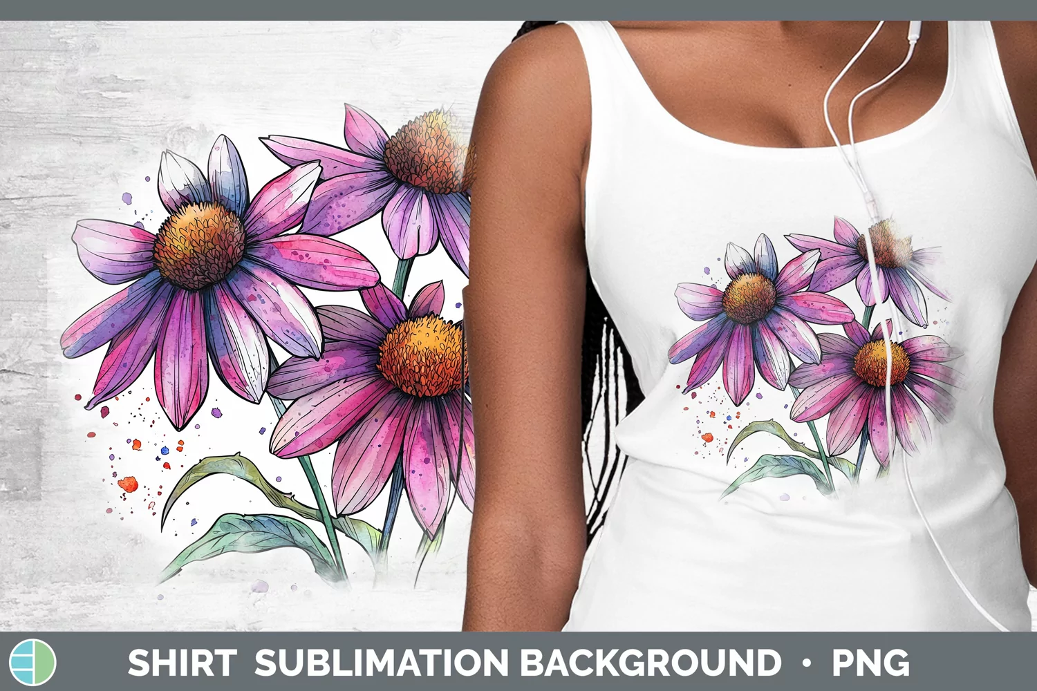 GorgeousWatercolor Shirt design.
