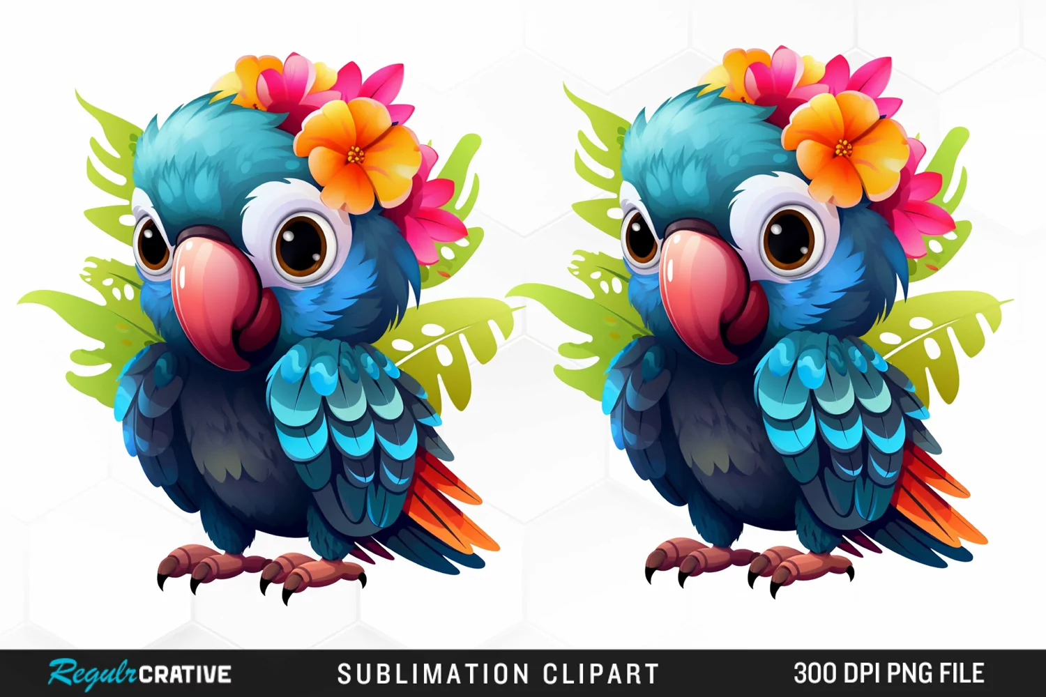 Cute Crows Illustration PNG Clipart product image 1