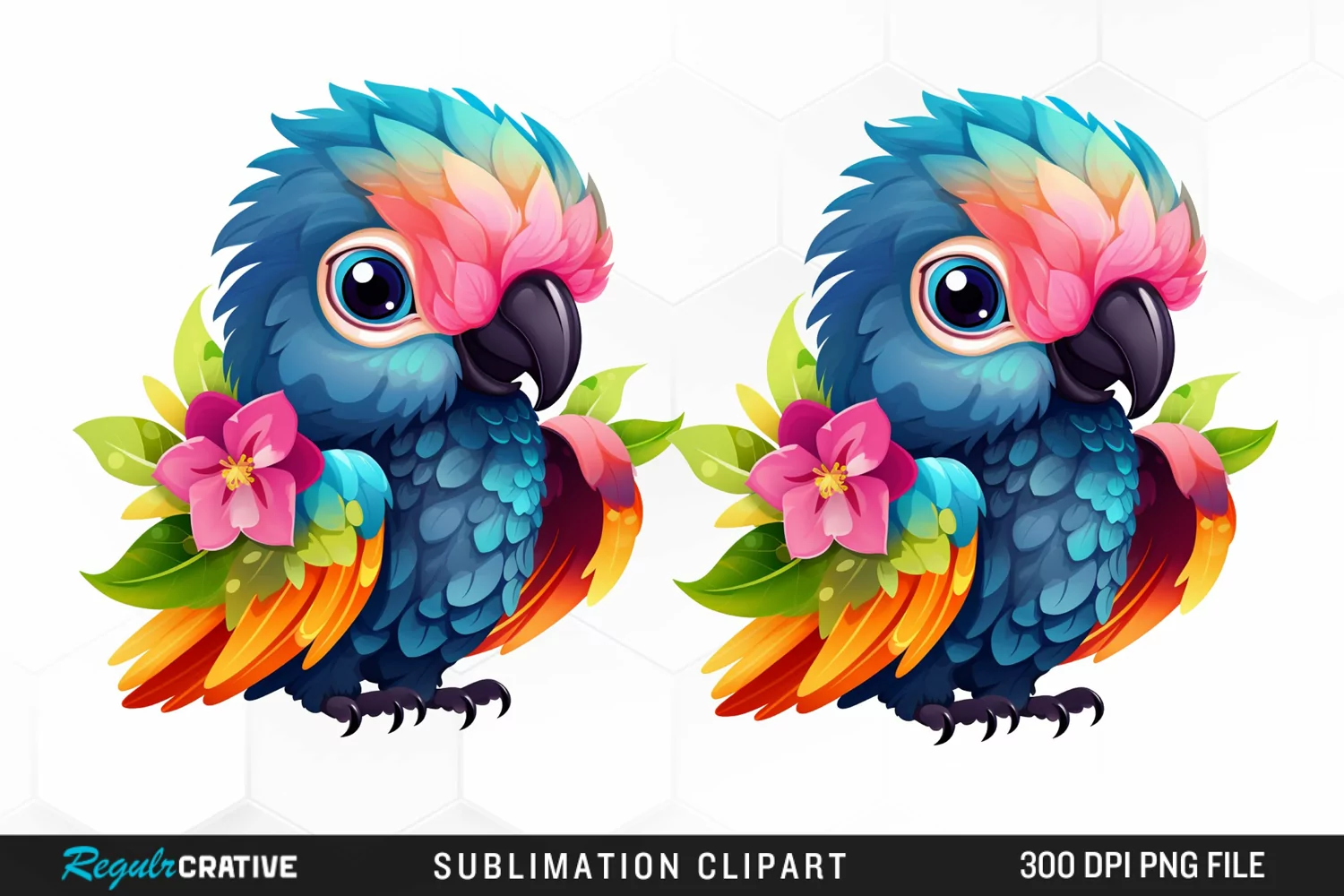 Cute Crows Illustration PNG Clipart product image 1