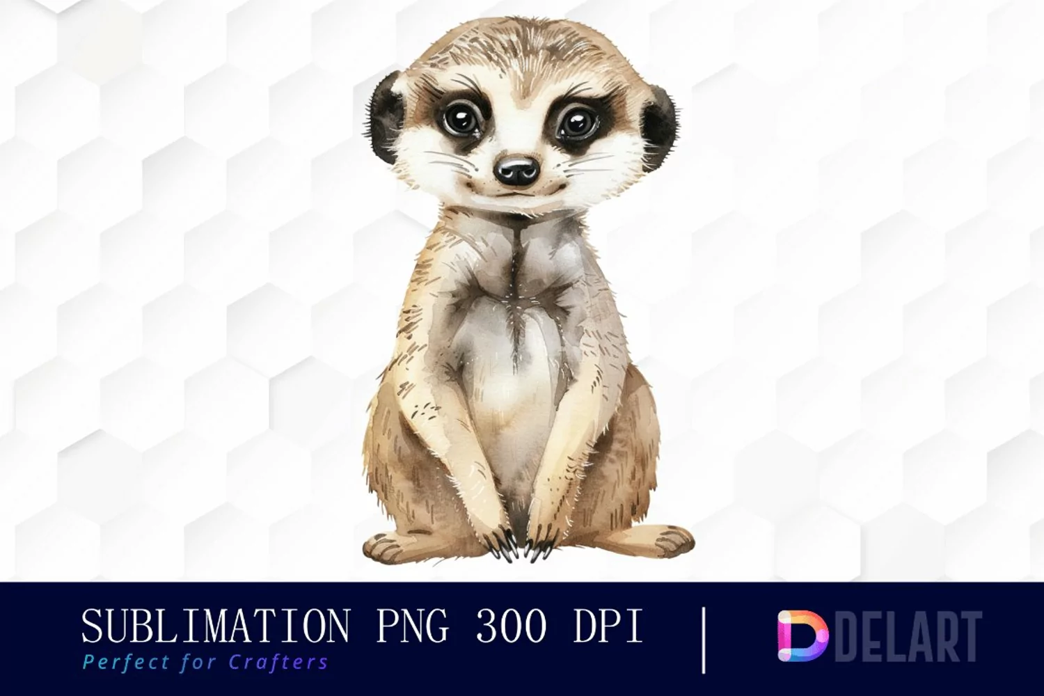 Cute Meerkat Graphics Clipart product image 1