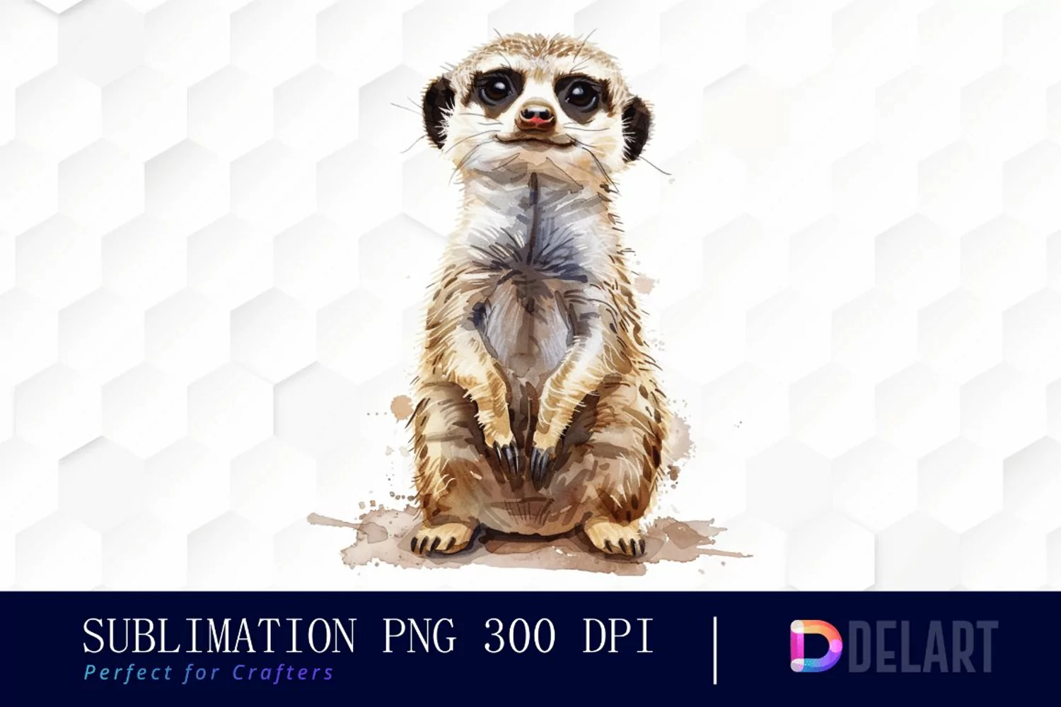 Cute Meerkat Graphics Clipart product image 1