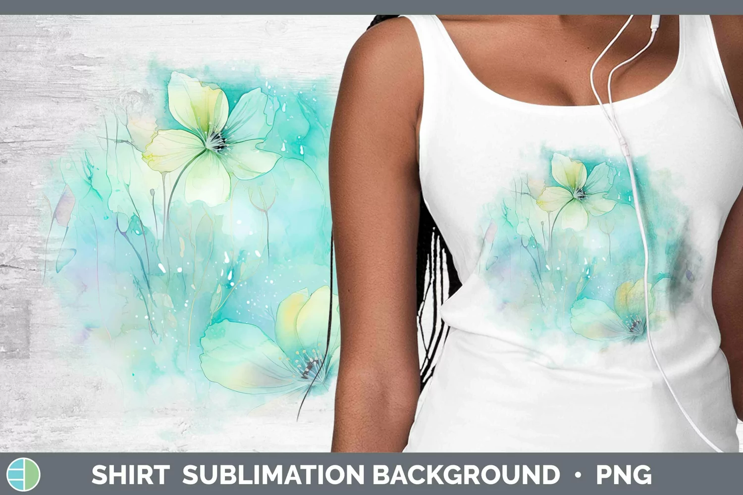 GorgeousWatercolor Shirt design.