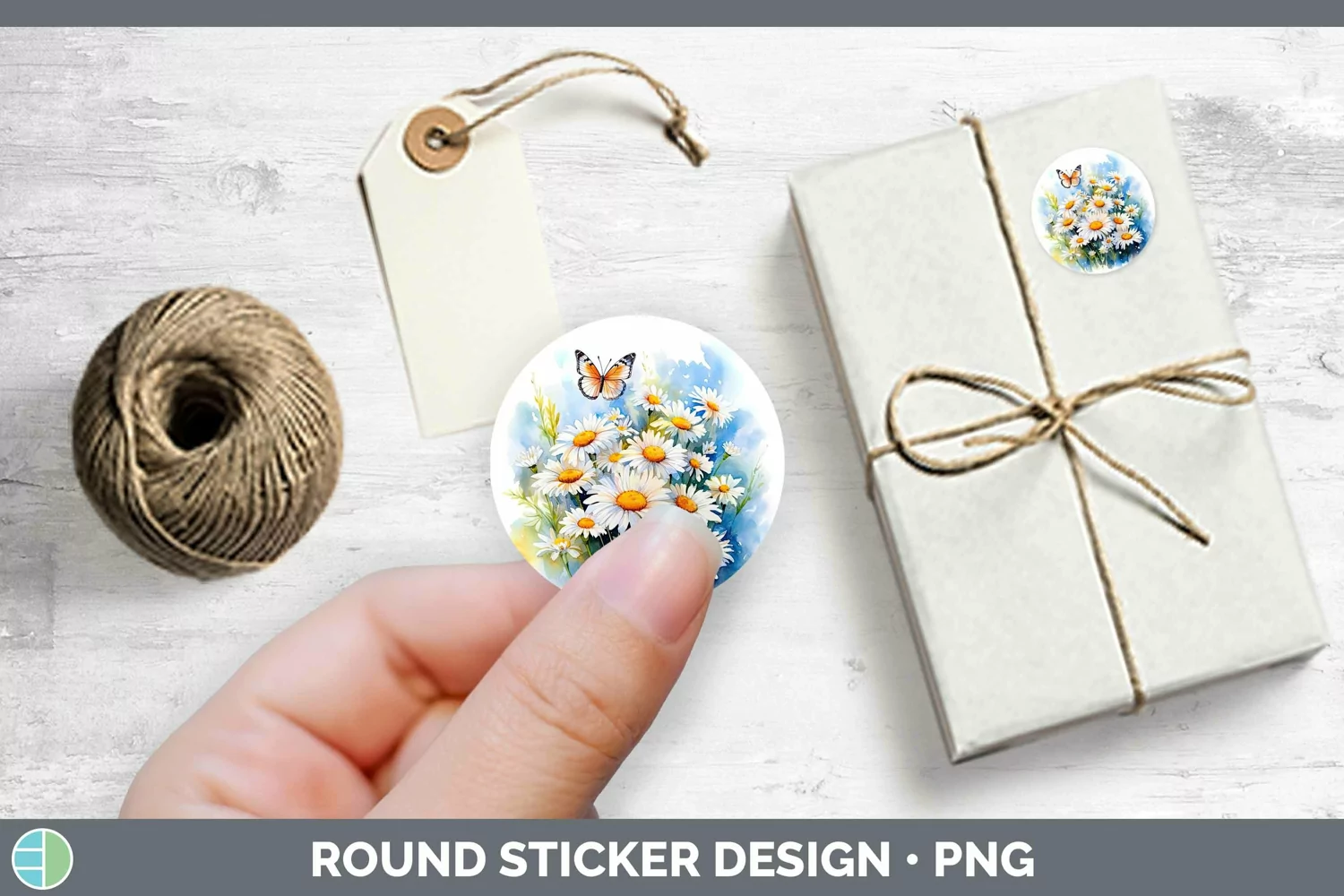 GorgeousWatercolor Stickers design.