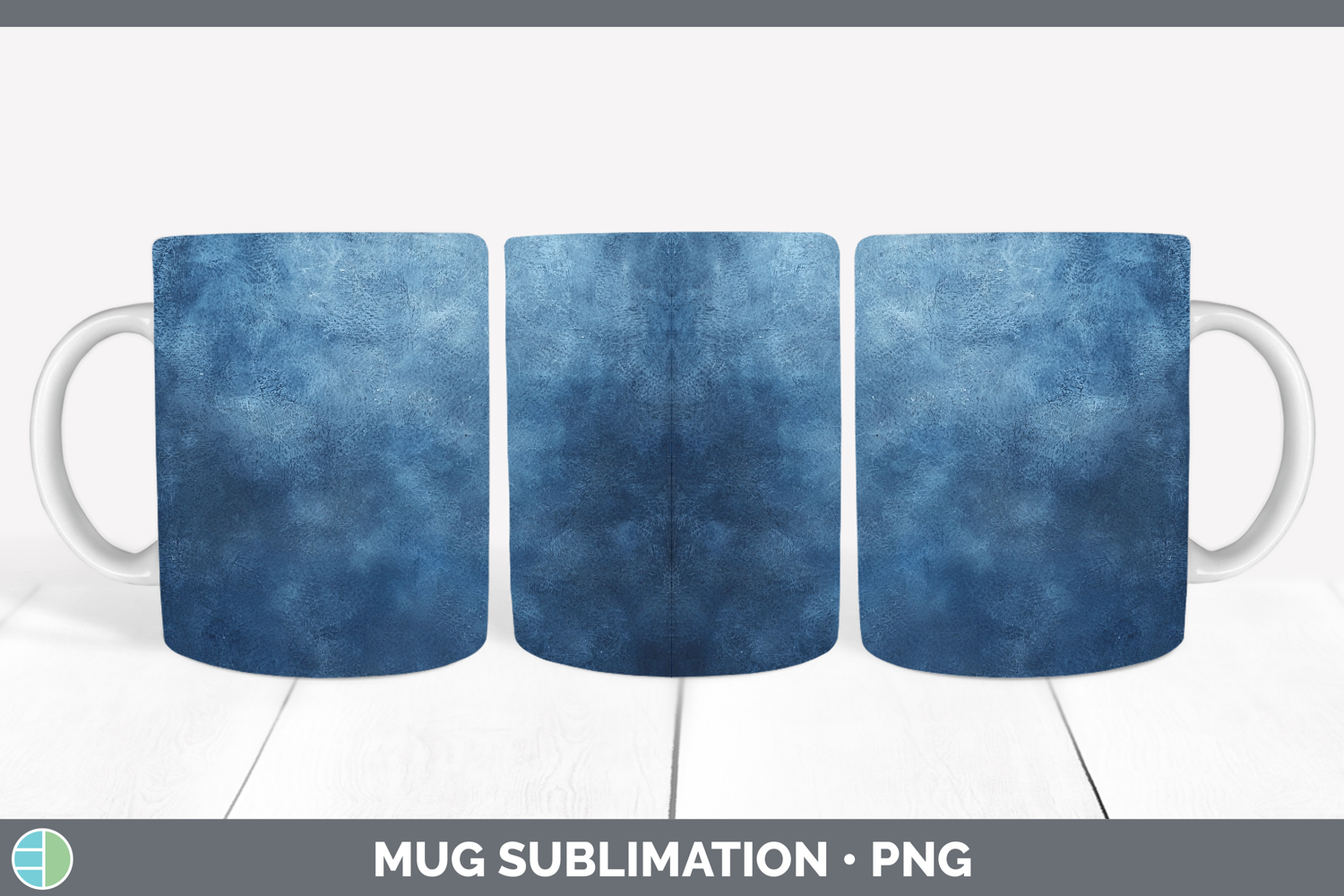 GorgeousWatercolor Mug Wrap design.