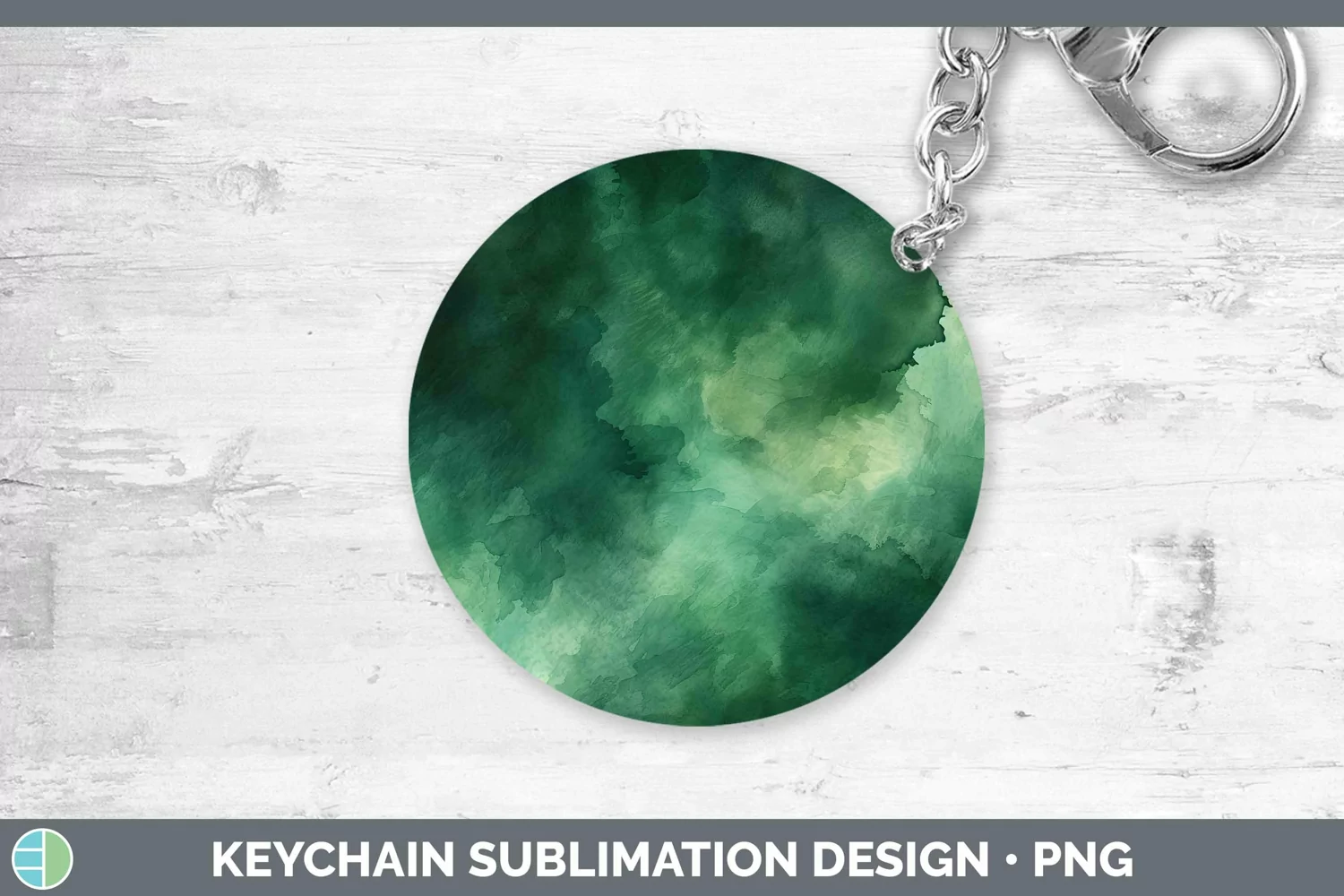 GorgeousWatercolor Keychain design.