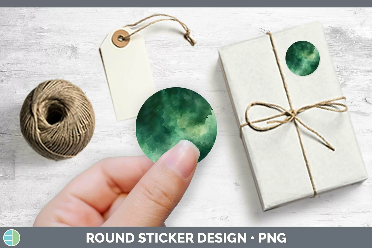 GorgeousWatercolor Stickers design.