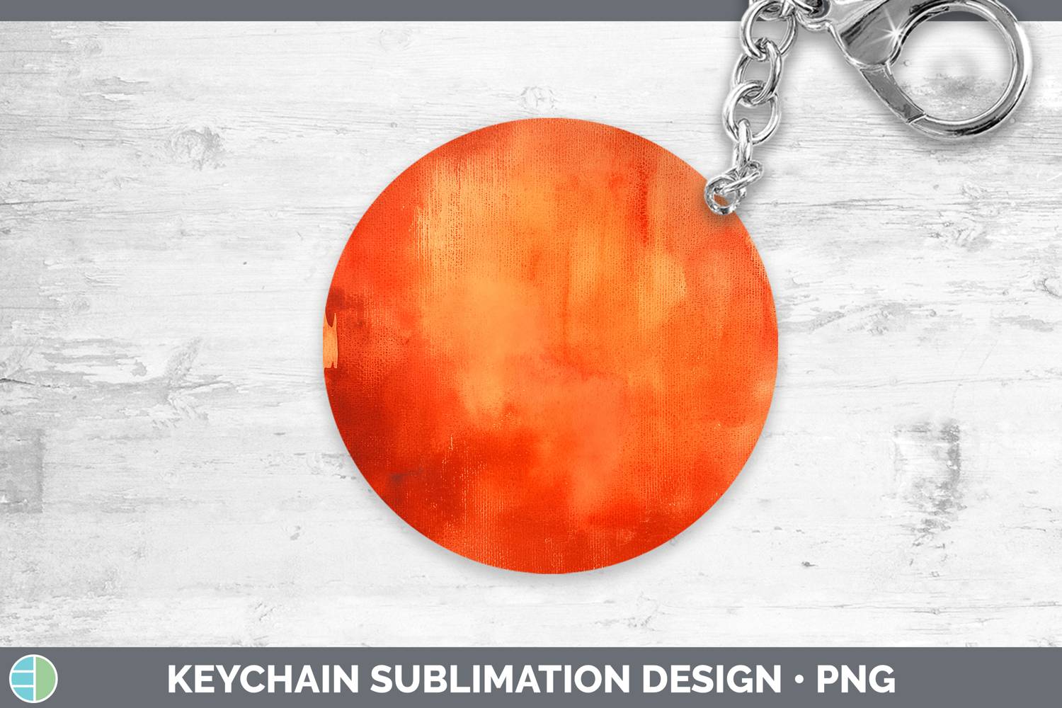 GorgeousWatercolor Keychain design.