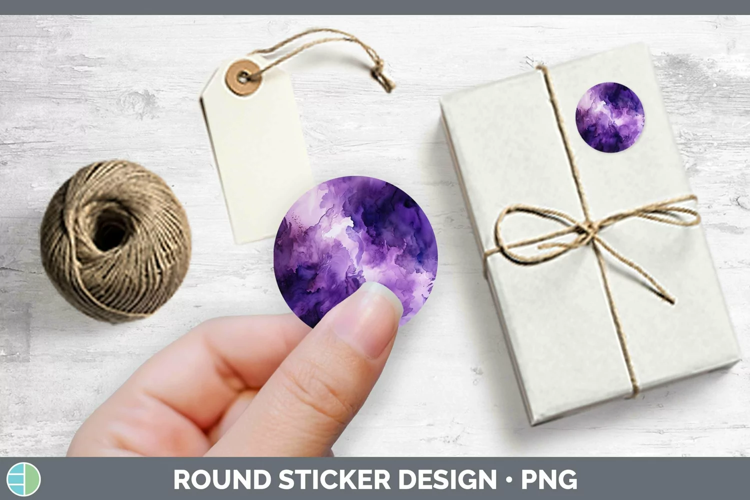 GorgeousWatercolor Stickers design.
