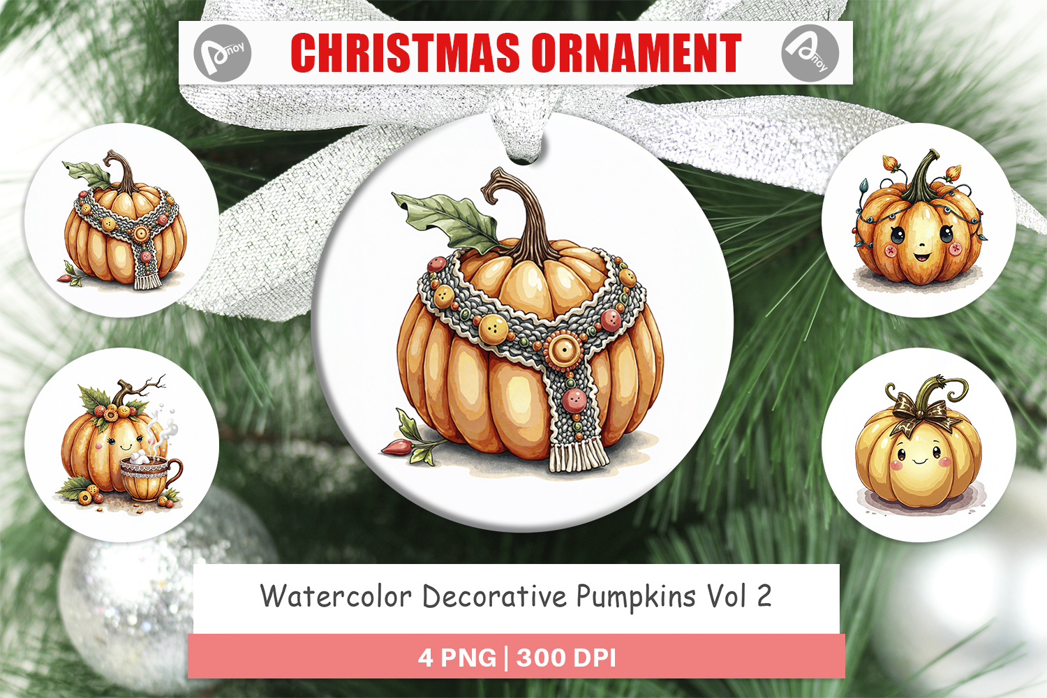 Decorative Pumpkins Ornament product image 1