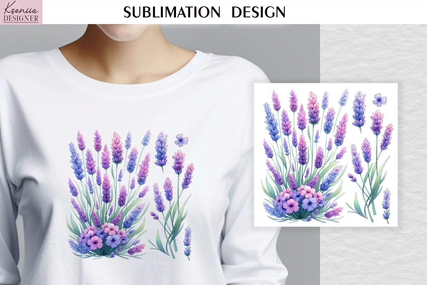 Watercolor Flowers| Summer T Shirt product image 1