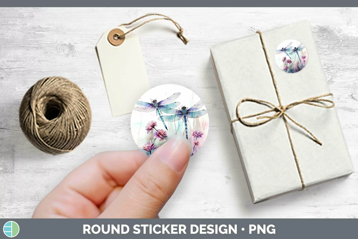 GorgeousWatercolor Stickers design.