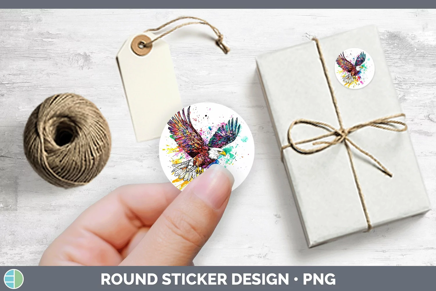 GorgeousWatercolor Stickers design.