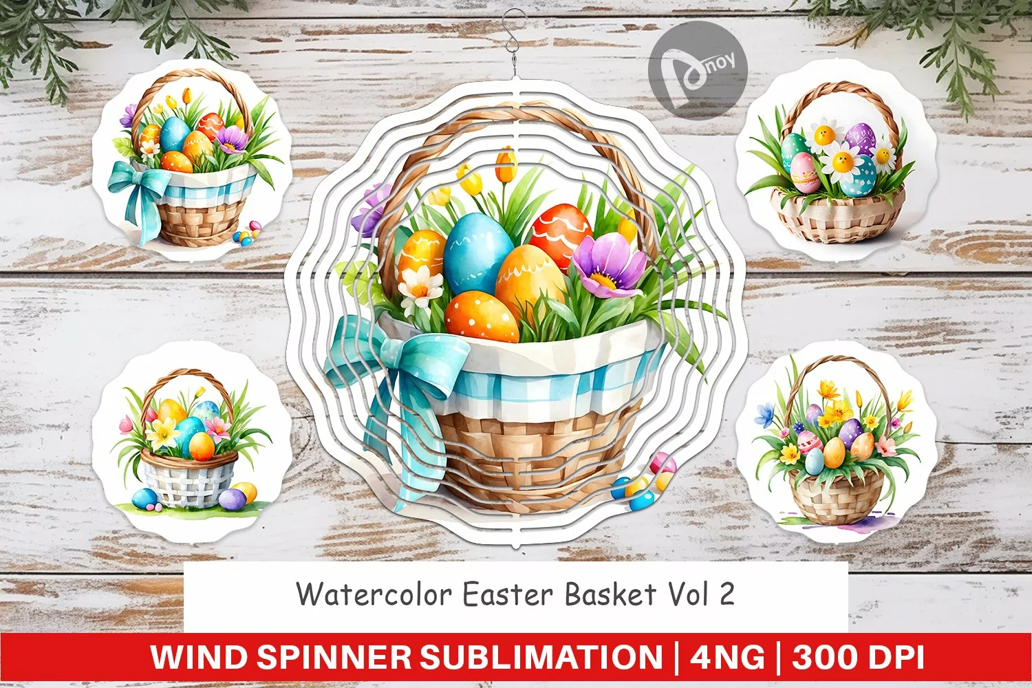 Wind Spinner Easter Basket product image 1
