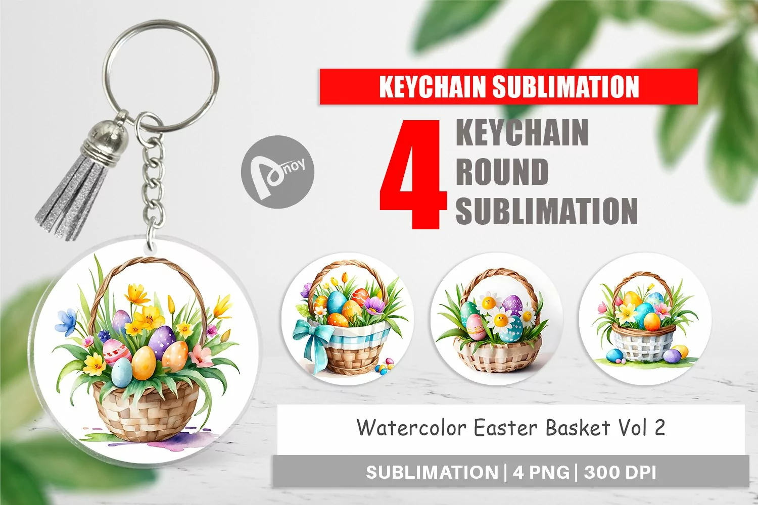 Keychain Easter Basket product image 1