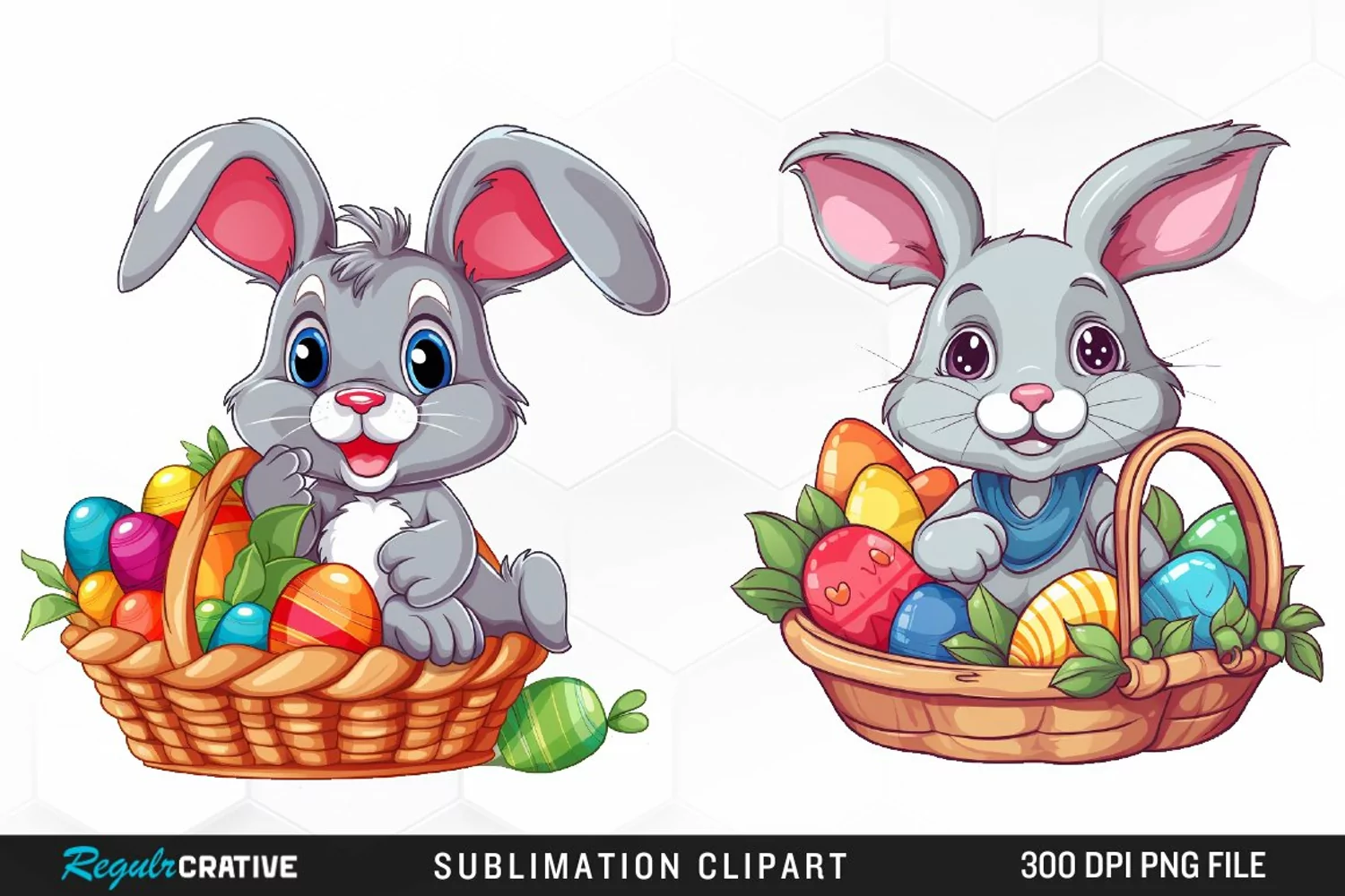 Watercolor Easter Artwork Clipart product image 1