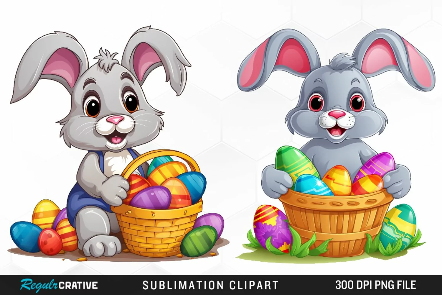 Watercolor Easter Artwork Clipart product image 1