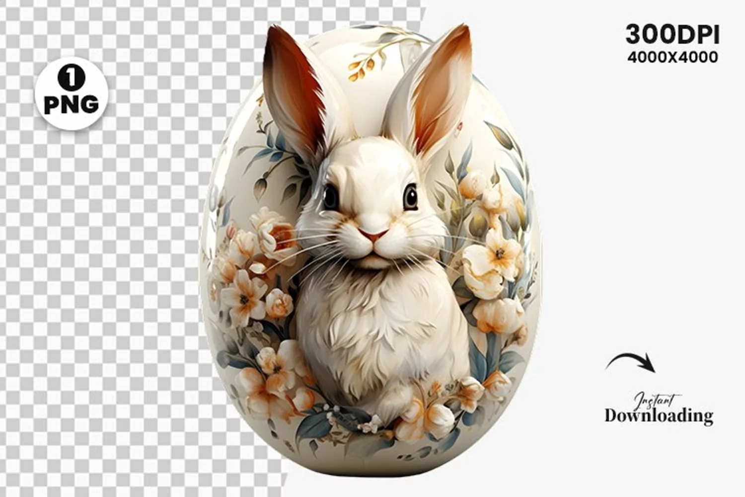 Easter Day Bunny clipart