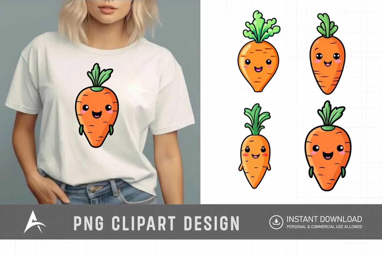 Watercolor Easter Emoji Clipart product image 1