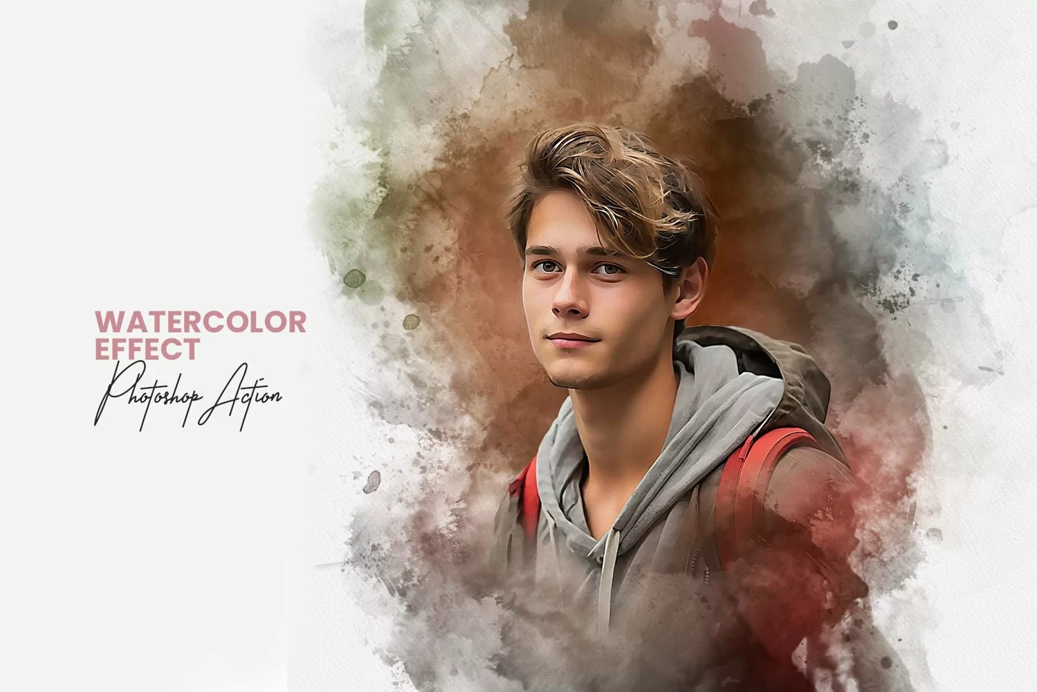 Watercolor Effect Photoshop Action product image 1