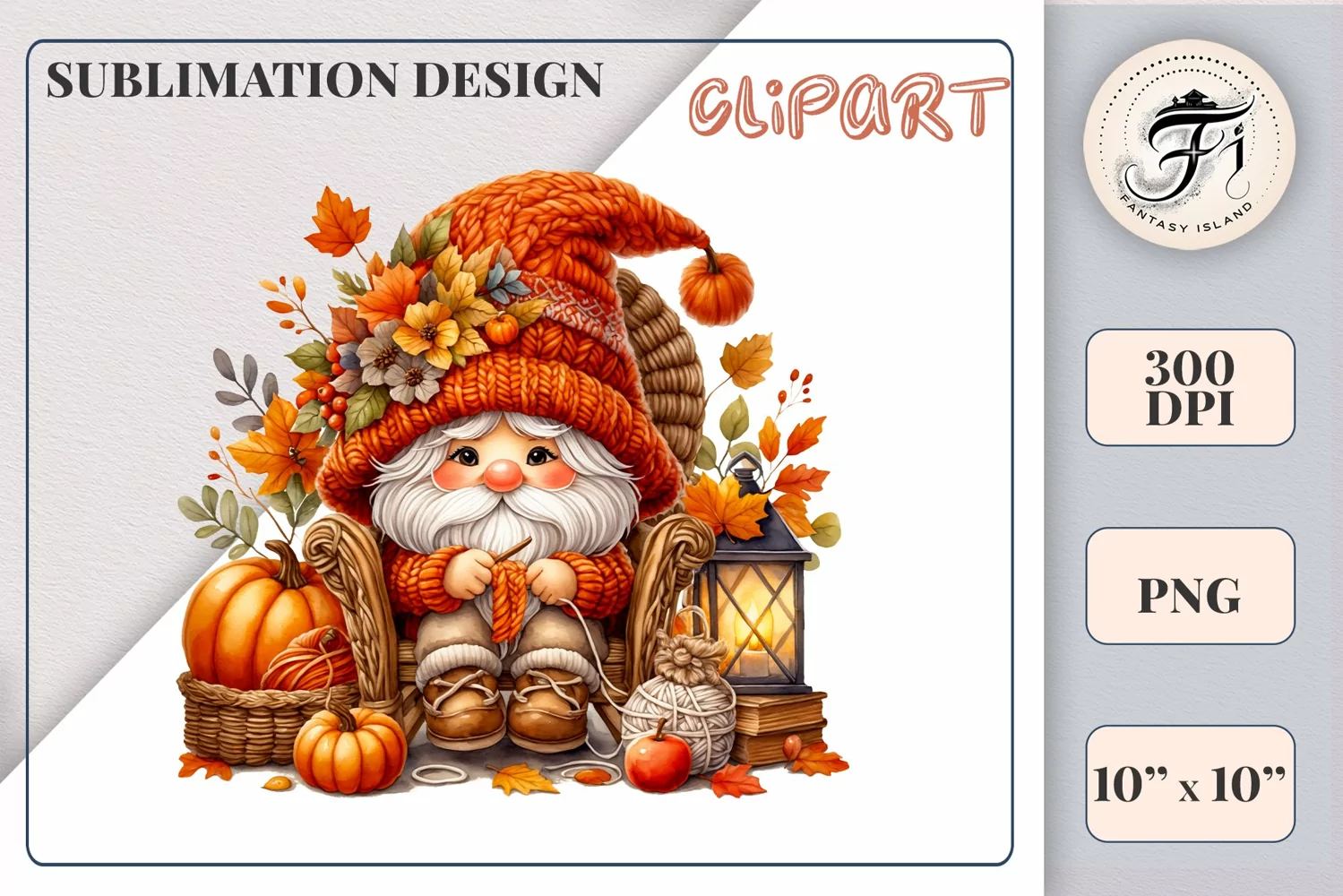 Explore our cozy watercolor clipart featuring a fall gnome and festive pumpkin. Perfect for Thanksgiving crafts, invitations, scrapbooking, and creative autumn projects.