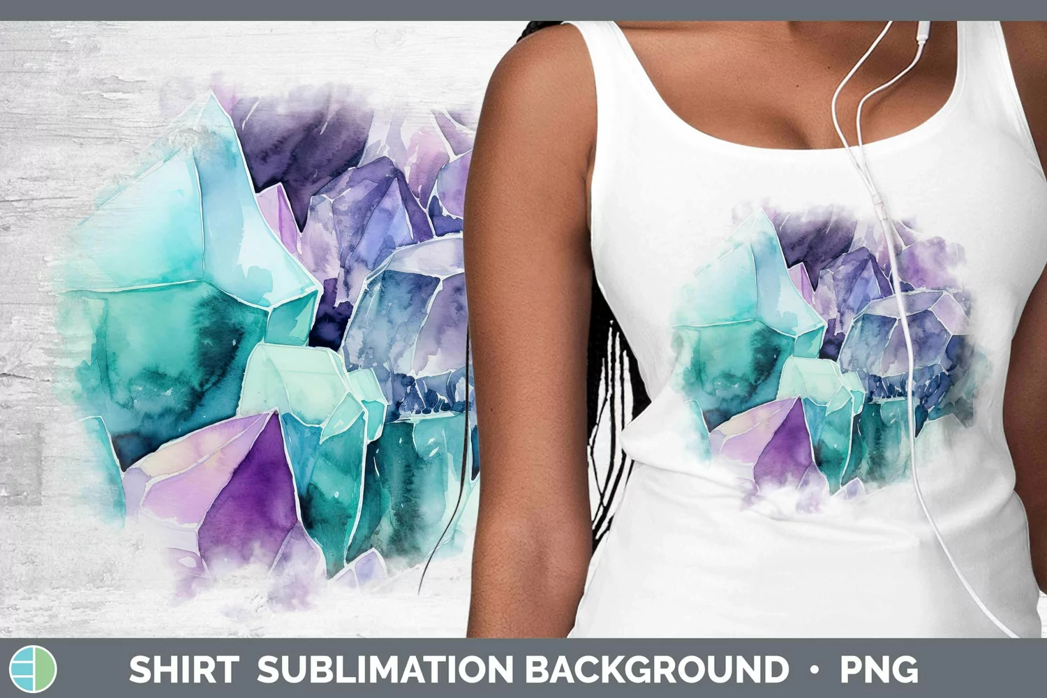 GorgeousWatercolor Shirt design.
