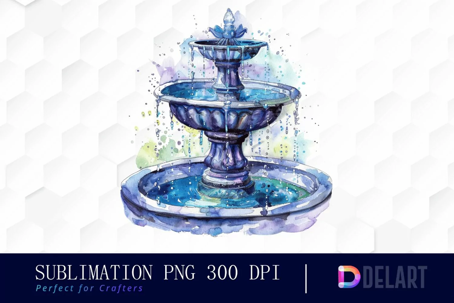 Fountain Illustration Clipart product image 1