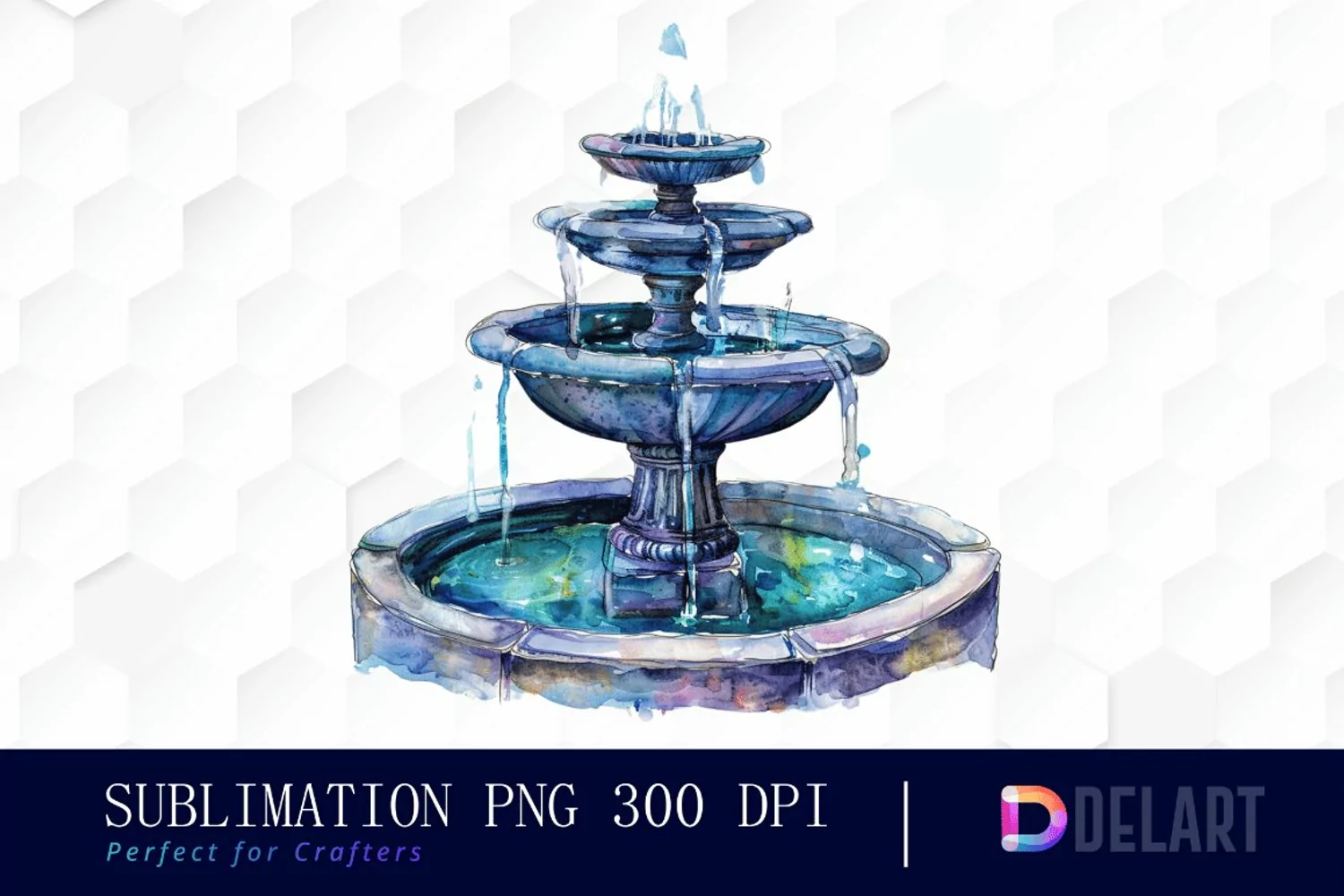 Fountain Illustration Clipart product image 1