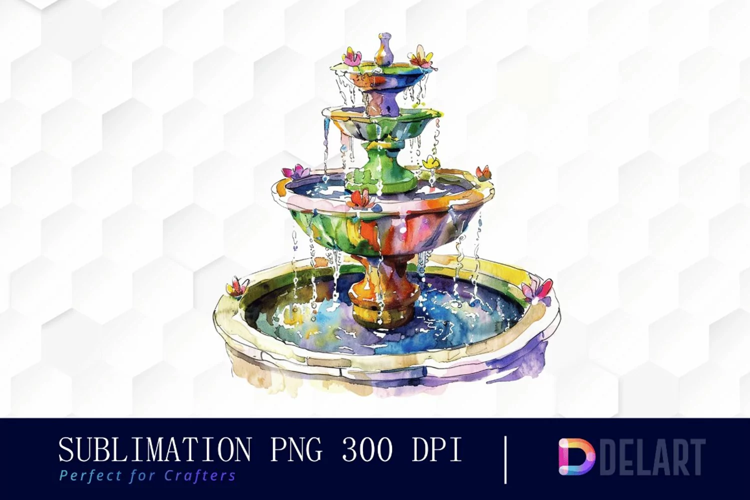 Fountain Design Clipart product image 1