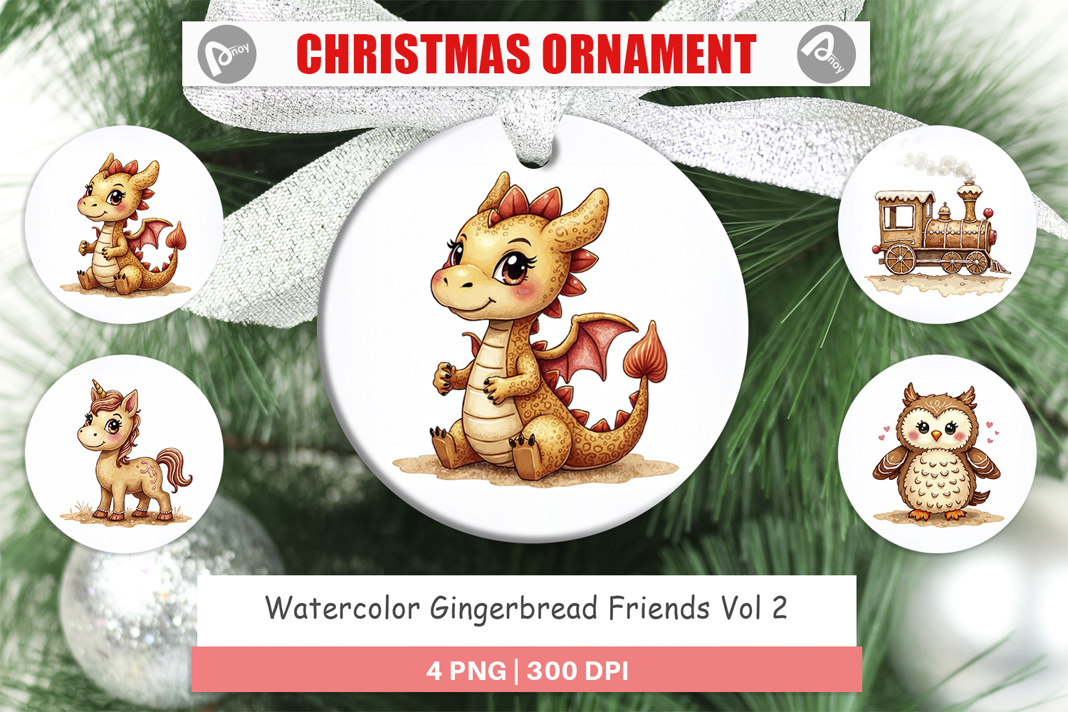 Gingerbread Friends Ornament product image 1