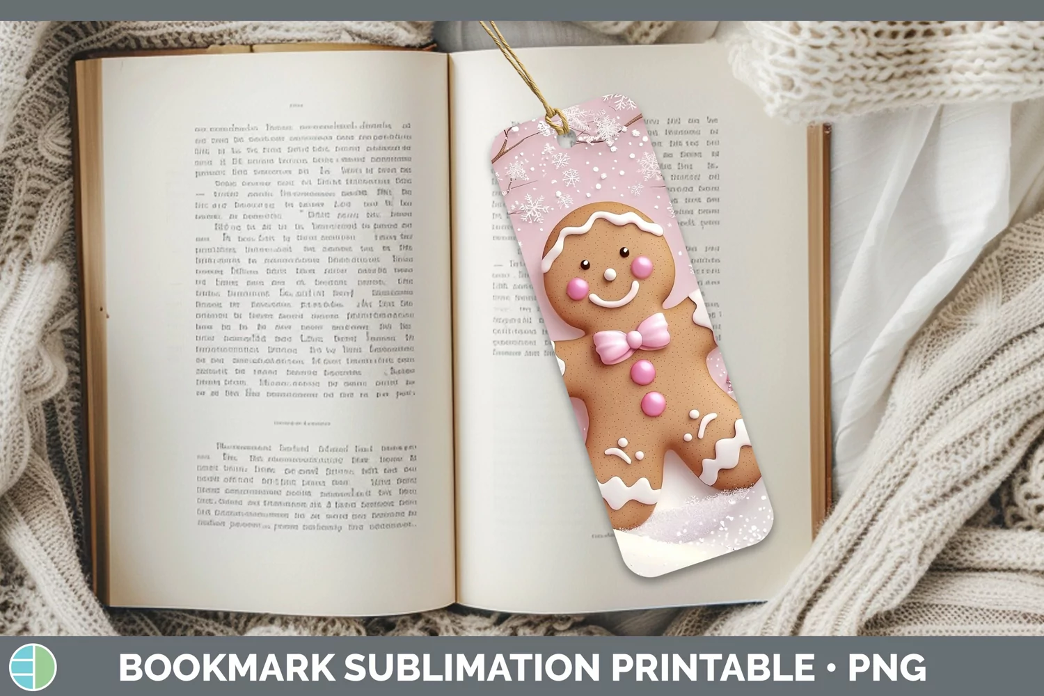 GorgeousWatercolor Bookmark design.