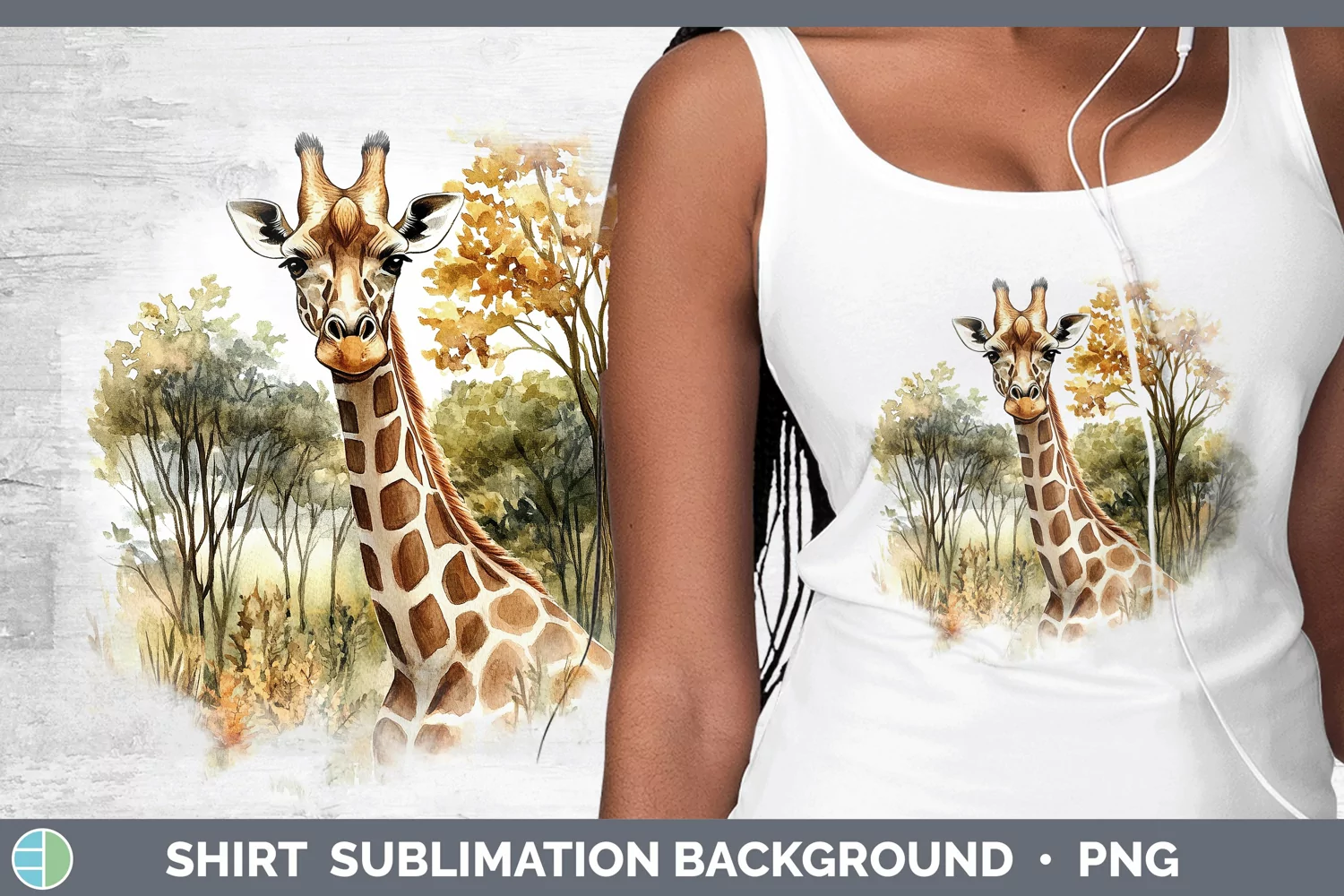 GorgeousWatercolor Shirt design.