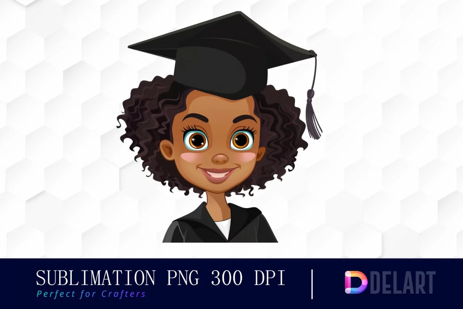 Graduation Girl Graphics Clipart product image 1