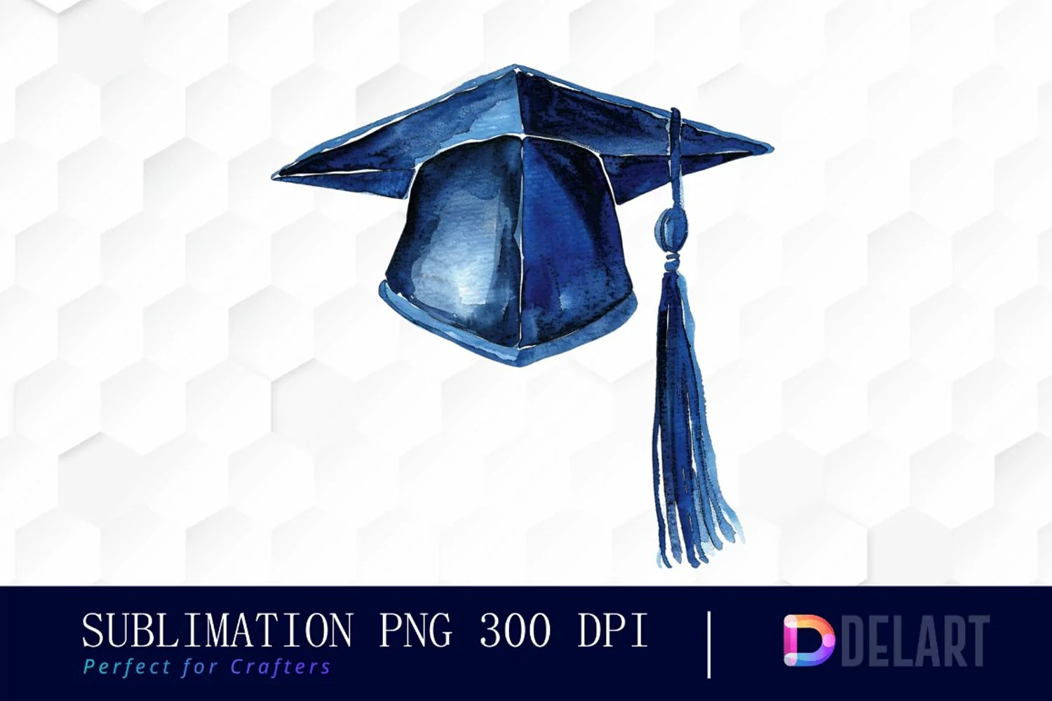 Graduation Hat Illustration Clipart product image 1