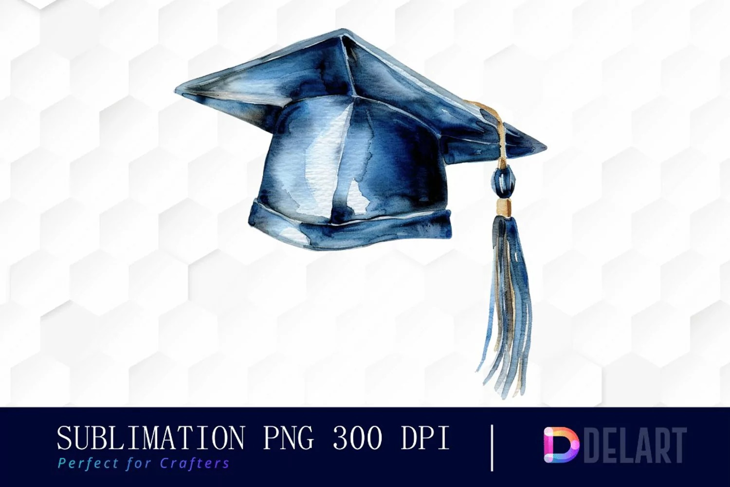 Graduation Hat Illustration Clipart product image 1