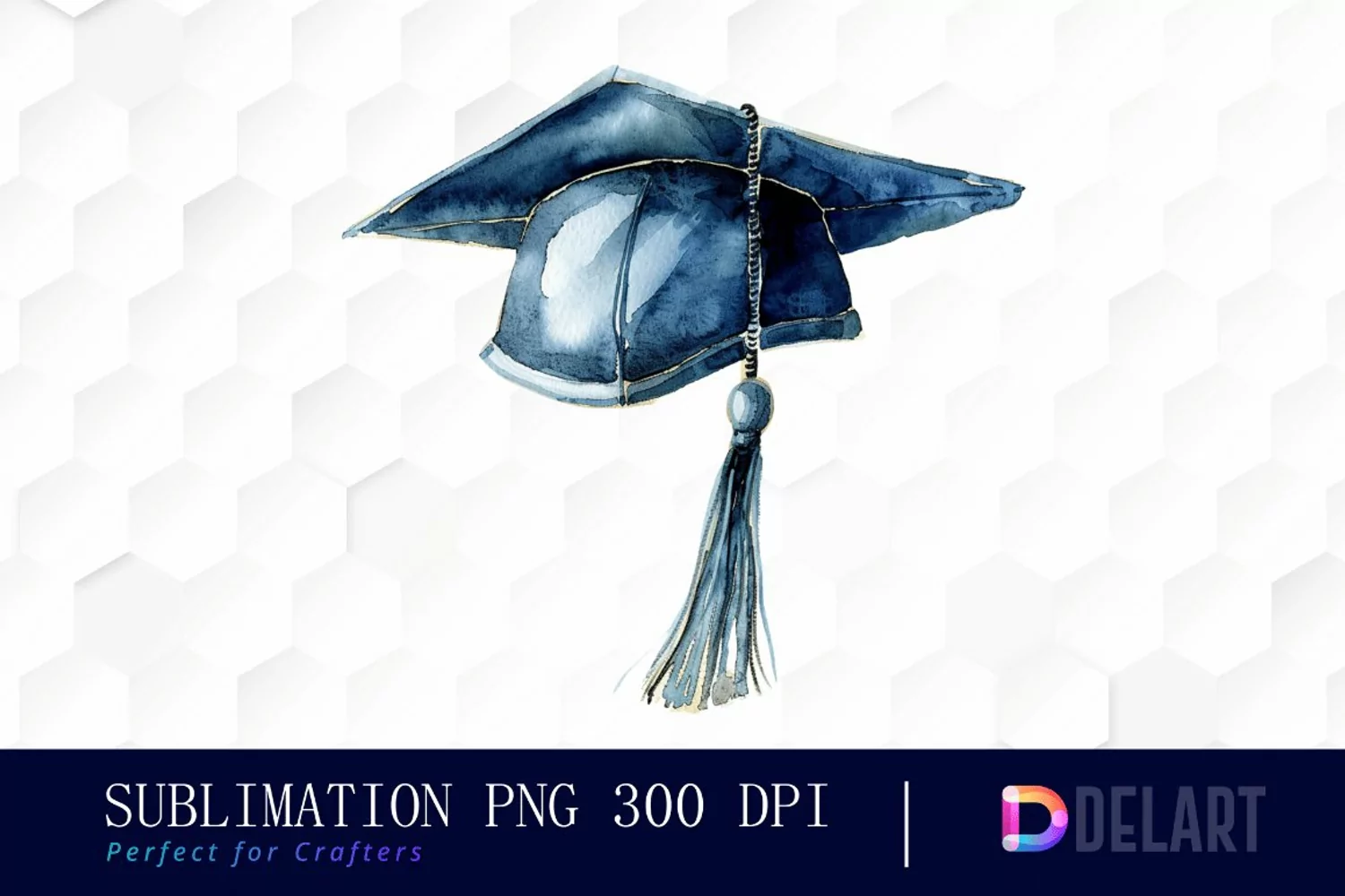 Graduation Hat Art Clipart product image 1
