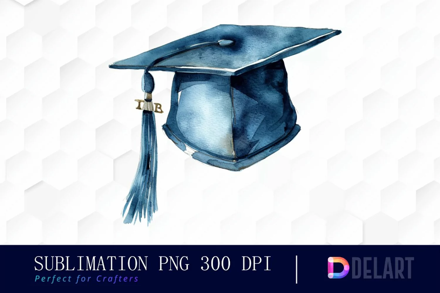 Graduation Hat Illustration PNG Clipart product image 1