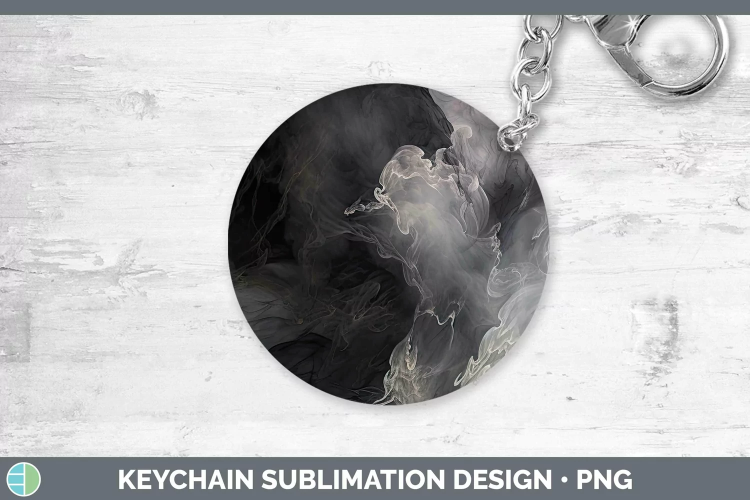GorgeousWatercolor Keychain design.