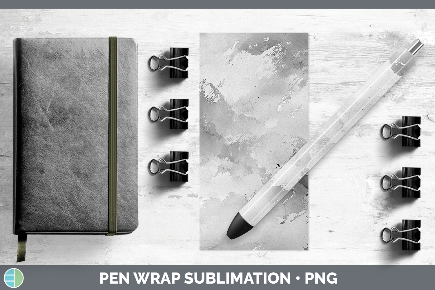 GorgeousWatercolor Pen Wrap design.