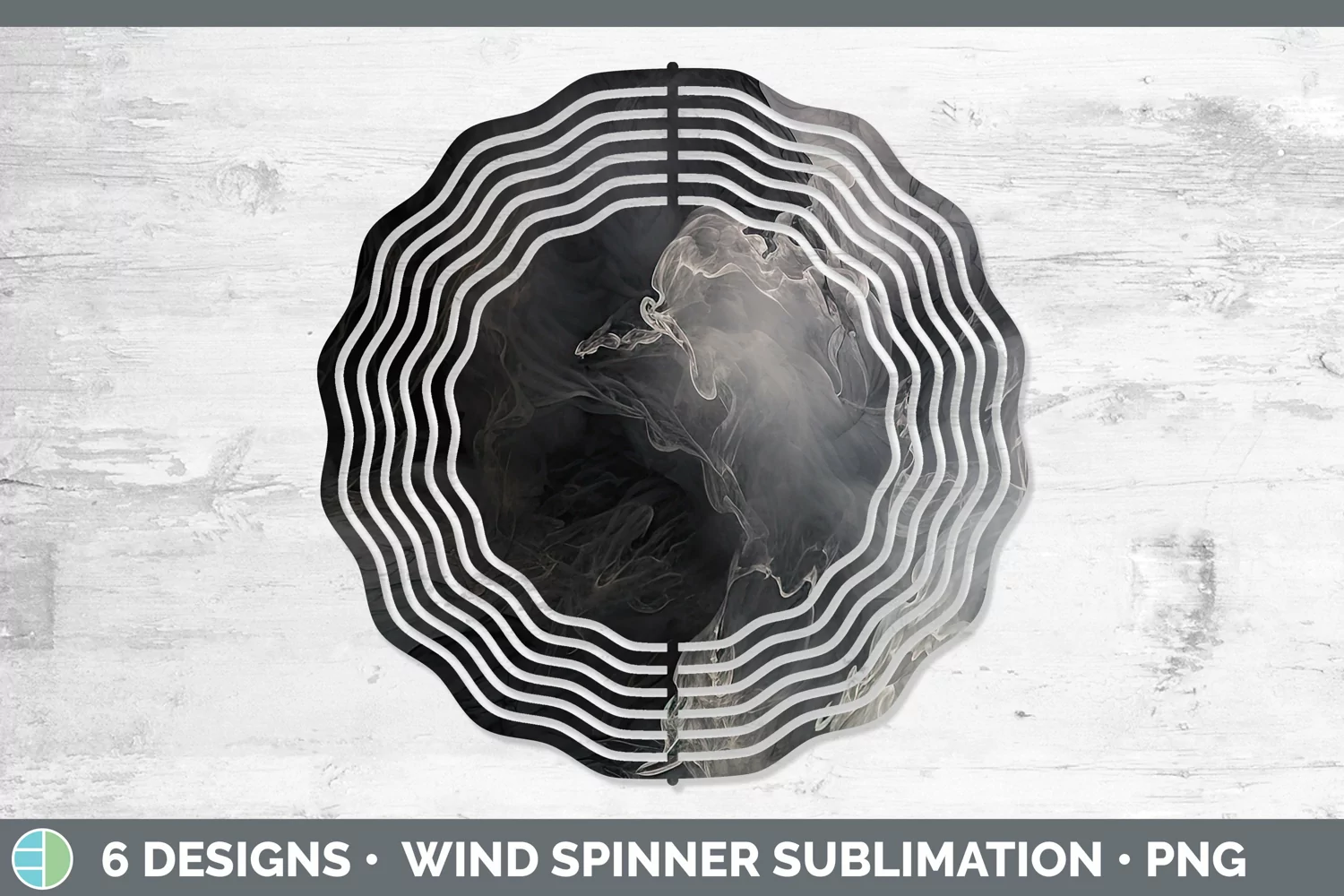 GorgeousWatercolor Wind Spinner design.