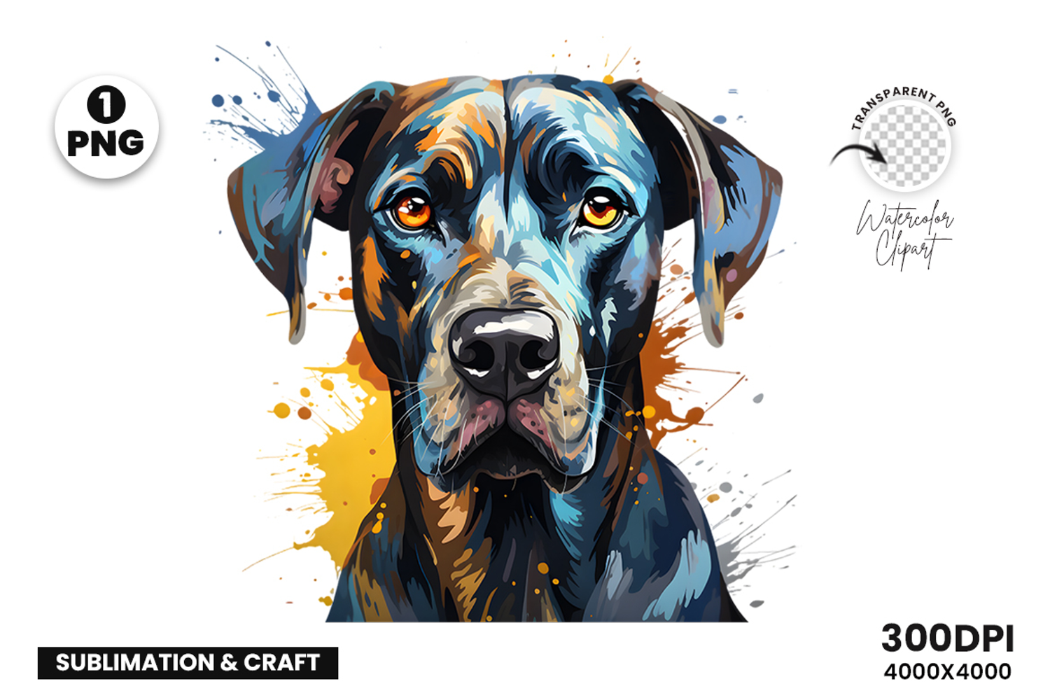 watercolor great dane clipart, great dane png, dog clipart watercolor, great dane sublimation design, gentle giant dog art, great dane printable png, pet lover sublimation, cute great dane clipart, great dane digital art, large dog breed design