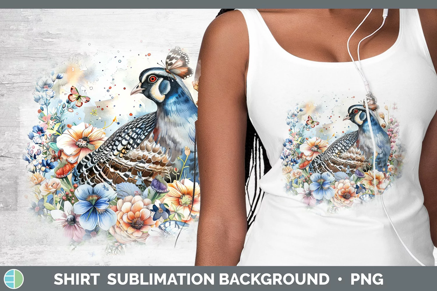 GorgeousWatercolor Shirt design.