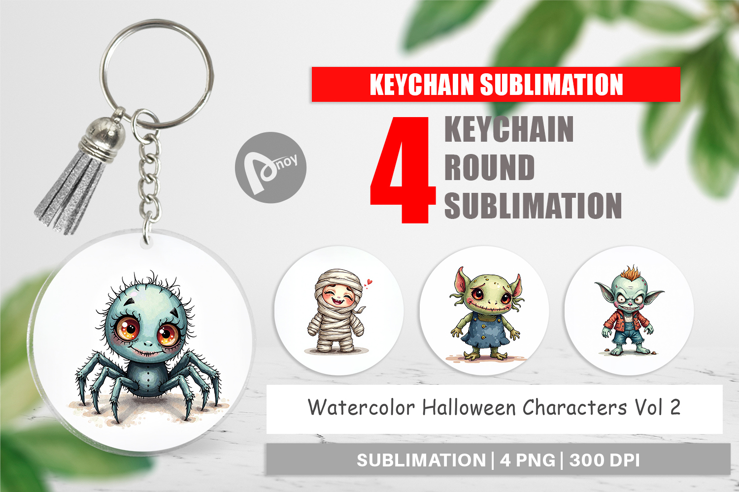 Halloween Characters Keychain product image 1