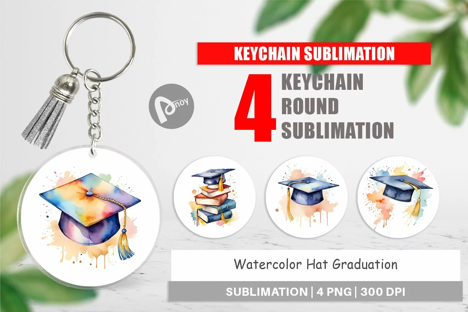Keychain Hat Graduation product image 1