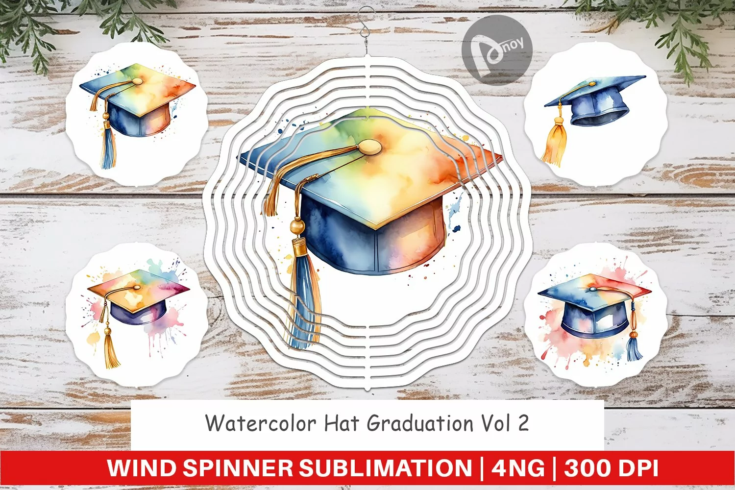 Wind Spinner Hat Graduation product image 1