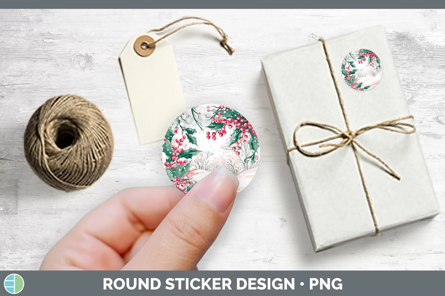 GorgeousWatercolor Stickers design.
