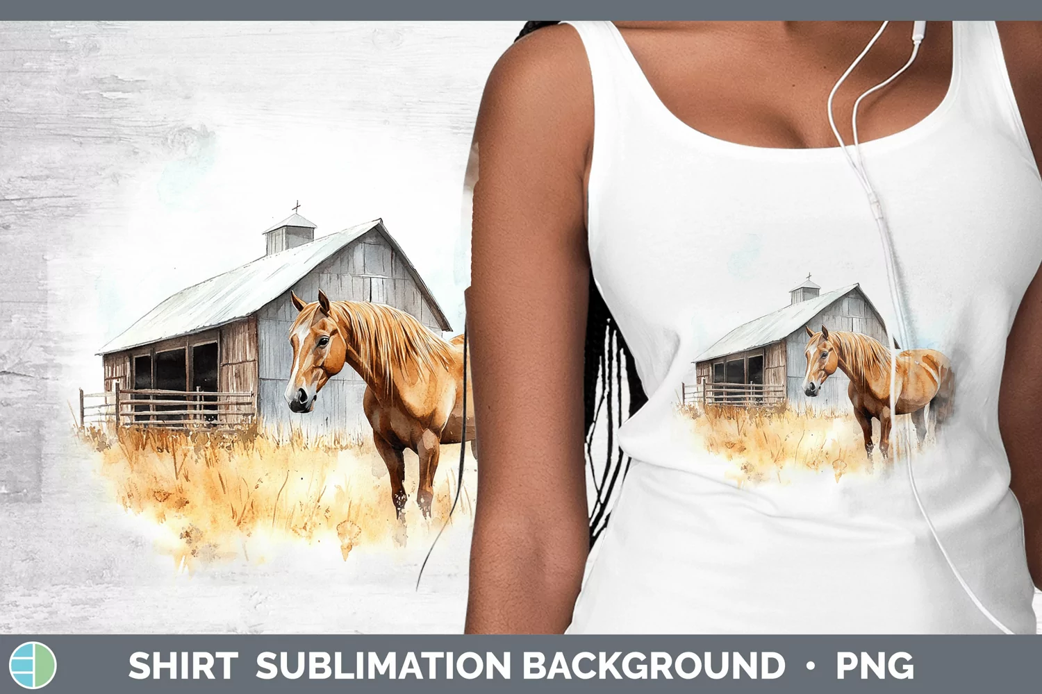 GorgeousWatercolor Shirt design.