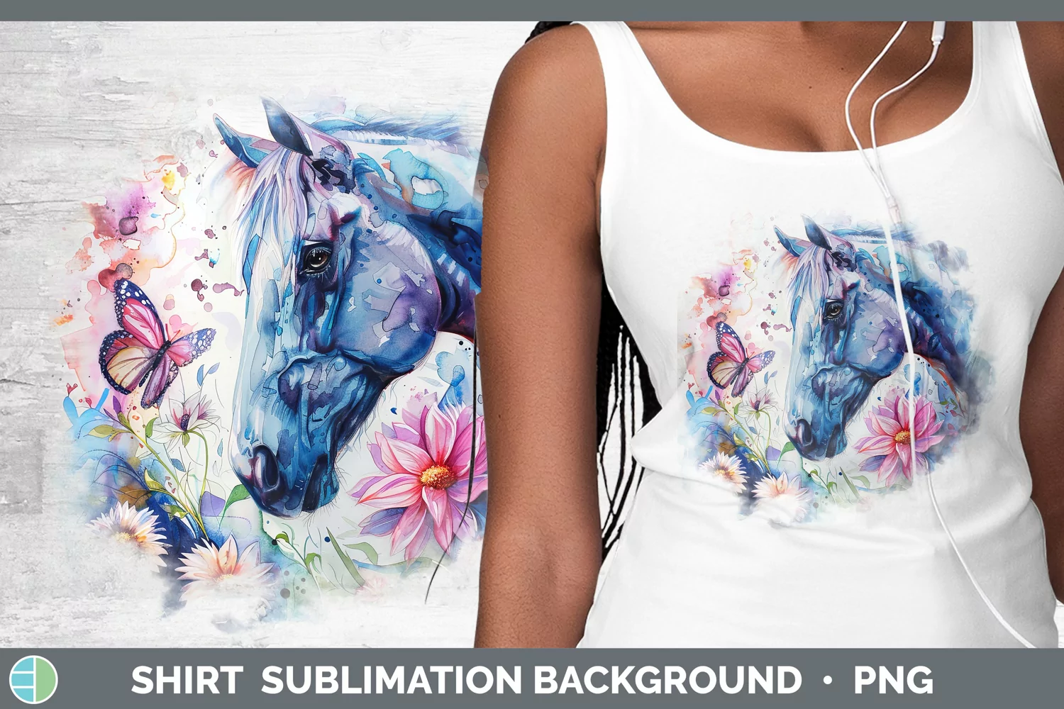 GorgeousWatercolor Shirt design.