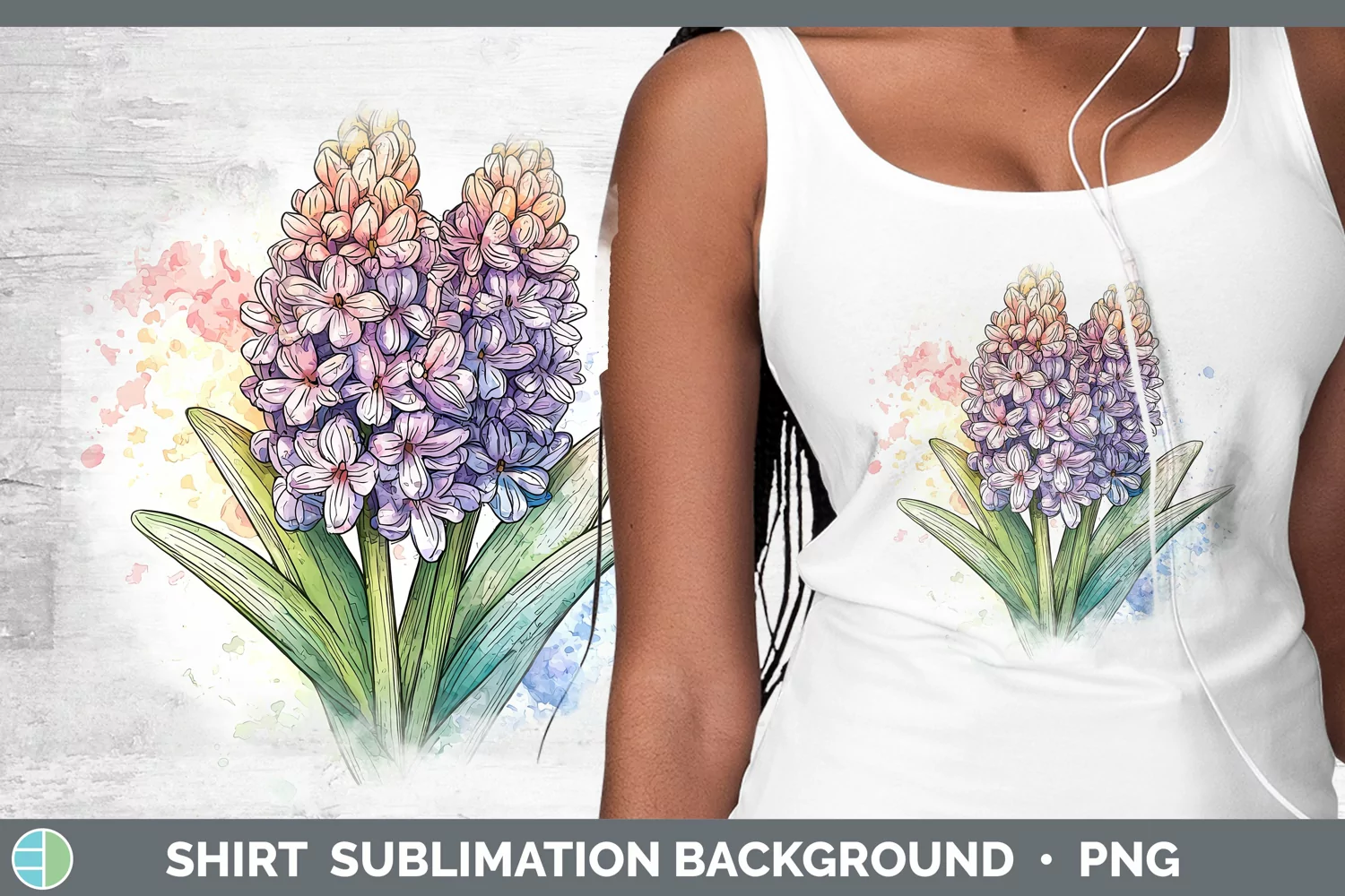 GorgeousWatercolor Shirt design.